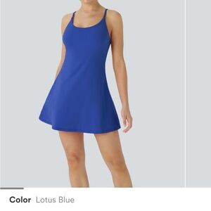 HALARA Women's Dress in Lotus Blue